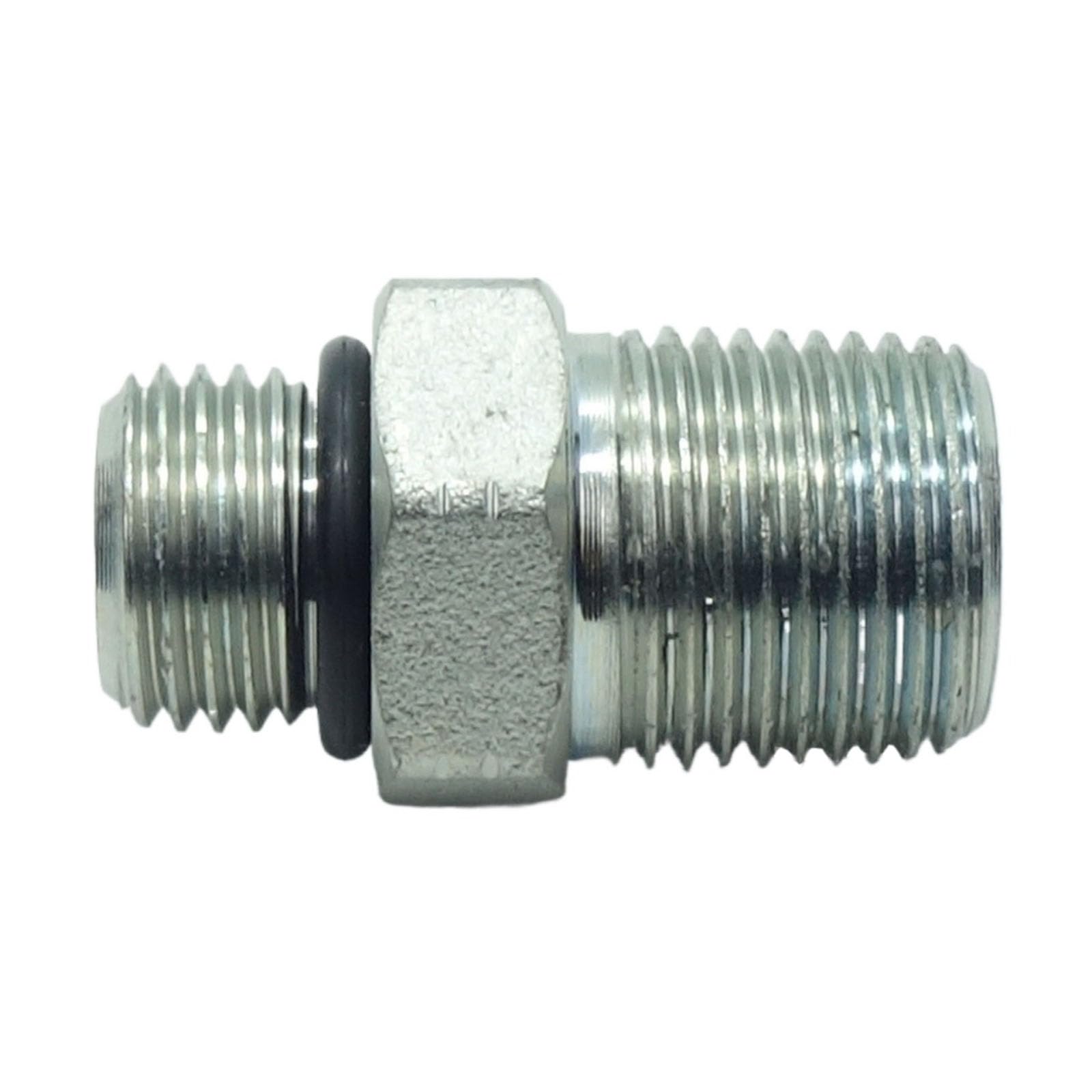 1 Hydraulic Hose Fitting with Male O-Ring Boss (E-Series 2-Wire 1