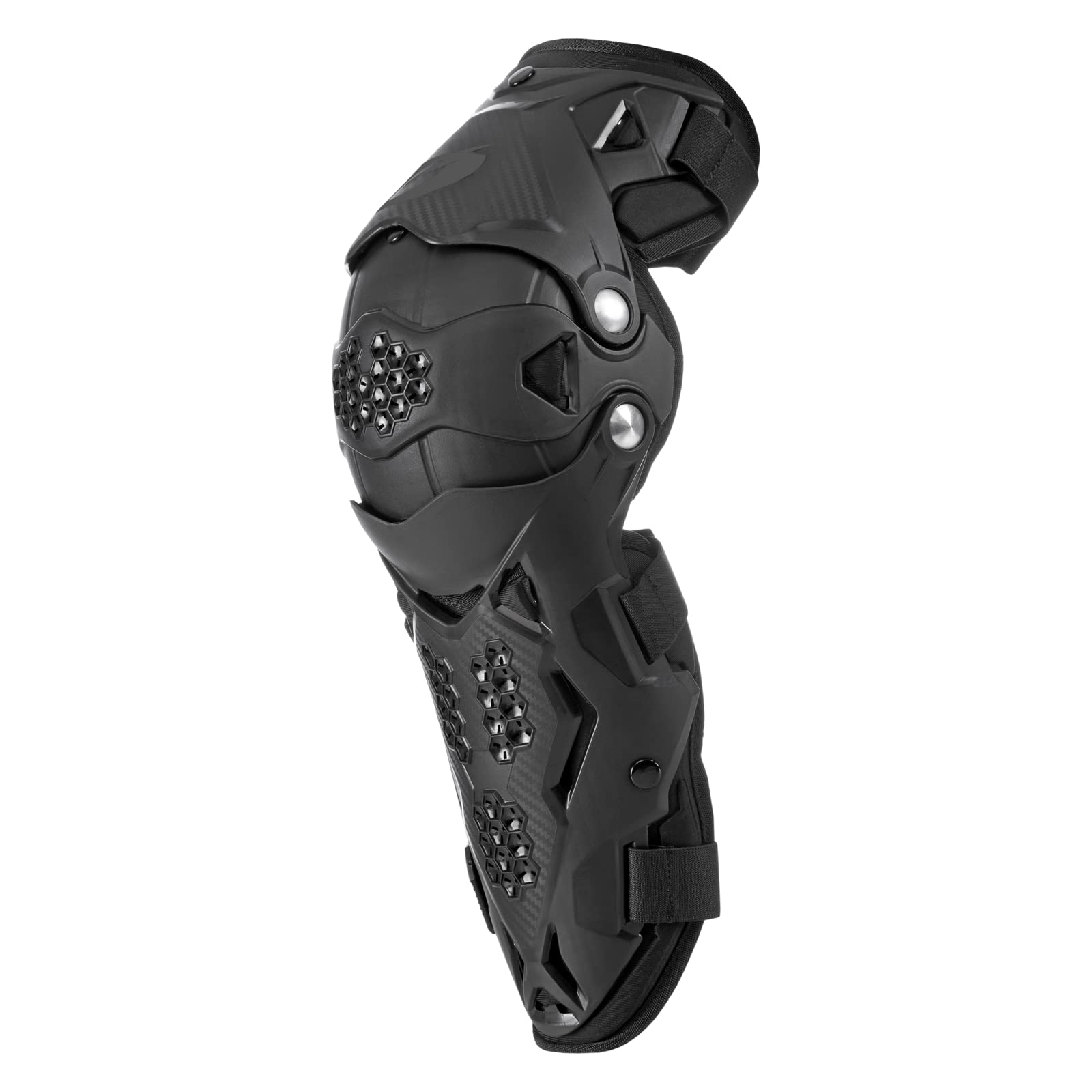 O'NEAL | Knieprotektor | Kinder | Motocross Enduro | Verstellbare & elastische Klettbänder, Robuste Pastikschalen, Hoher Komfort bei maximalem Schutz | Pro IV Youth Knee Guard | Schwarz | One Size