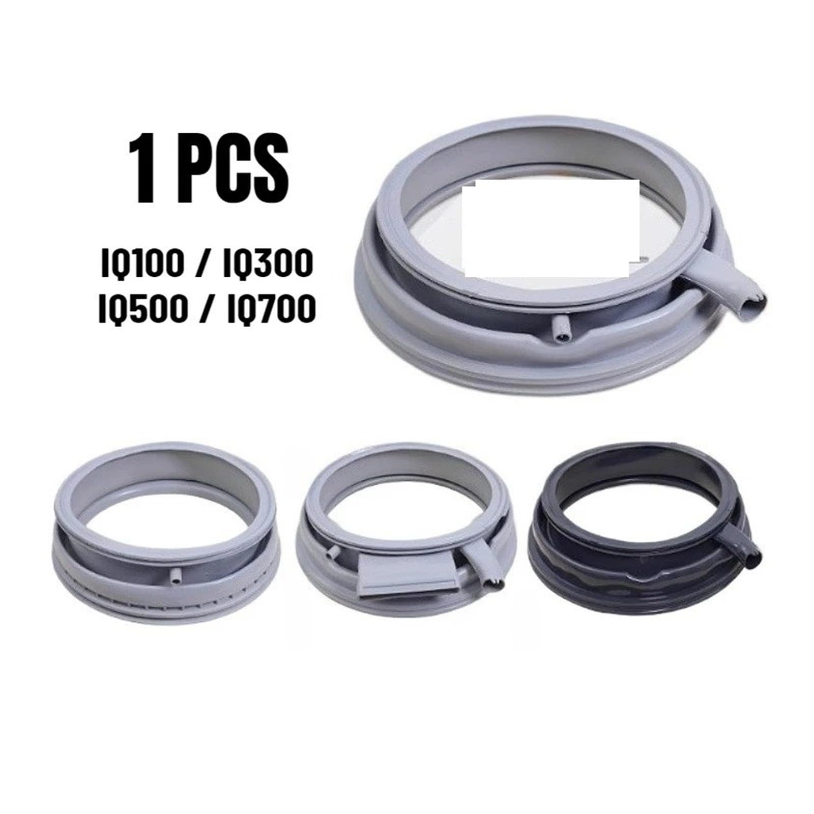 Guarnizione Di Tenuta for Bagagliaio Della Porta Della Lavatrice, Compatibile Con Bosch, Compatibile Con Siemens, Anello Di Fissaggio Di Tenuta Di Ricambio(NO.5 9000686730)