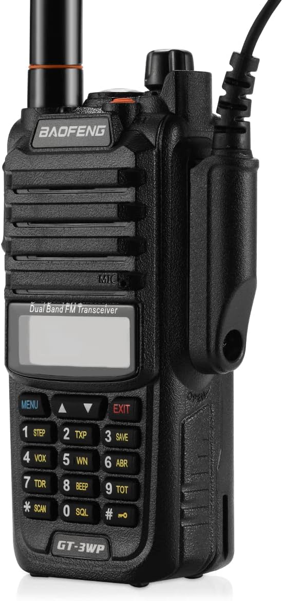 All accessories included with BAOFENG GT-3WP radio