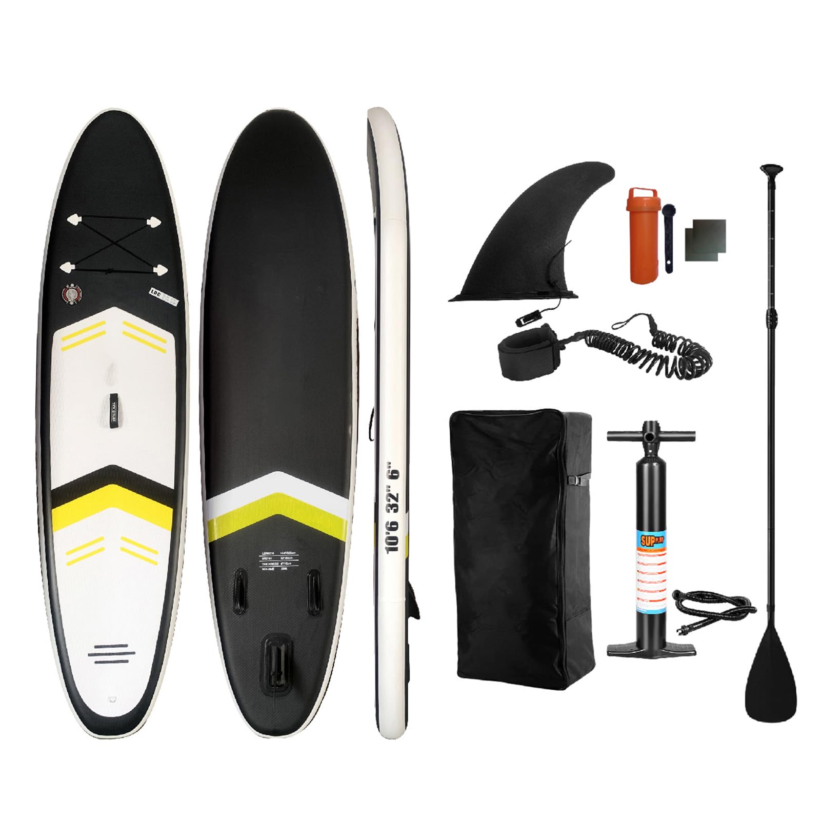 Tabla de Paddle Inflable para Playa, esquí acuático, Tabla de Paddle Surf con Bolsa de Almacenamiento.
