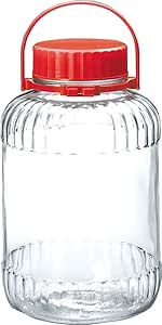 東洋佐々木ガラス 梅酒用ビン 果実酒瓶 8000ml 果実酒や漬物容器としても対応 保存瓶 保存容器 梅瓶 梅 梅干し 日本製 しおり付き 10号 I-71808-R-A-JAN