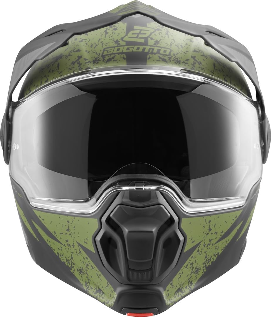 Bogotto FG-102 Safari Kask enduro z włókna szklanego
