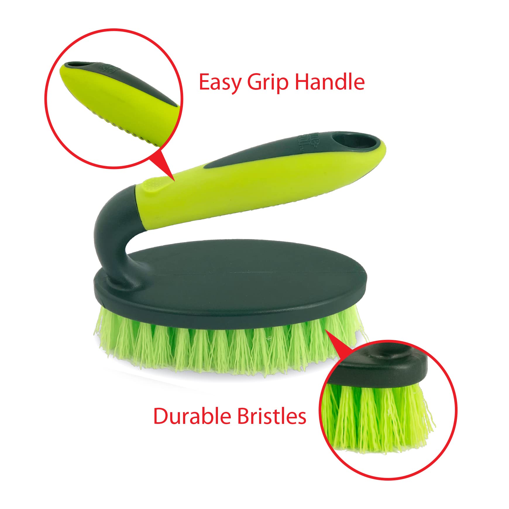 Amazon.com: Pine-Sol Heavy Duty Scrub Brush – Comfort Grip | Iron