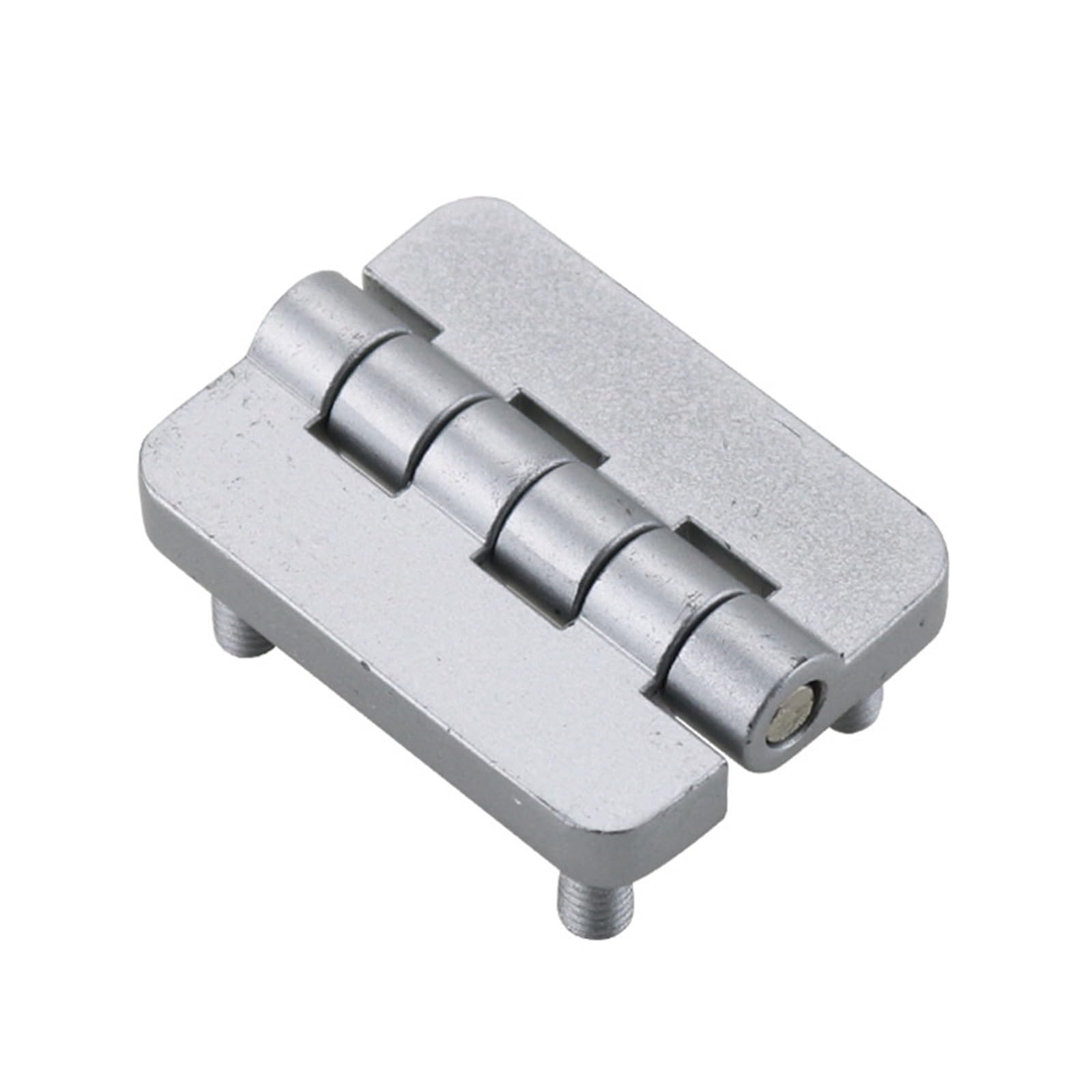 FQJYXWEWL Zinc Alloy Thickened with Screw Embedded and External Fastening Equipment Hinge Industrial Bearing 54x40 1Pcs(Matte finish)