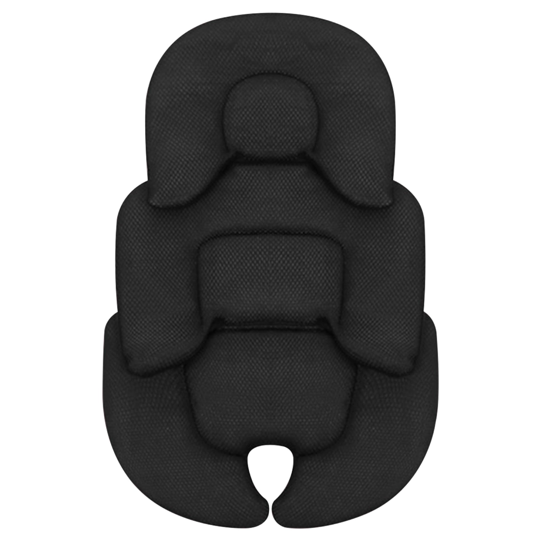 Inserto para el asiento para el automóvil infantil, cabezal, cuello y cojín de cochecito de soporte para cuerpo, revestimiento transpirable de malla de doble cara y tibia tibia lana de vellón para