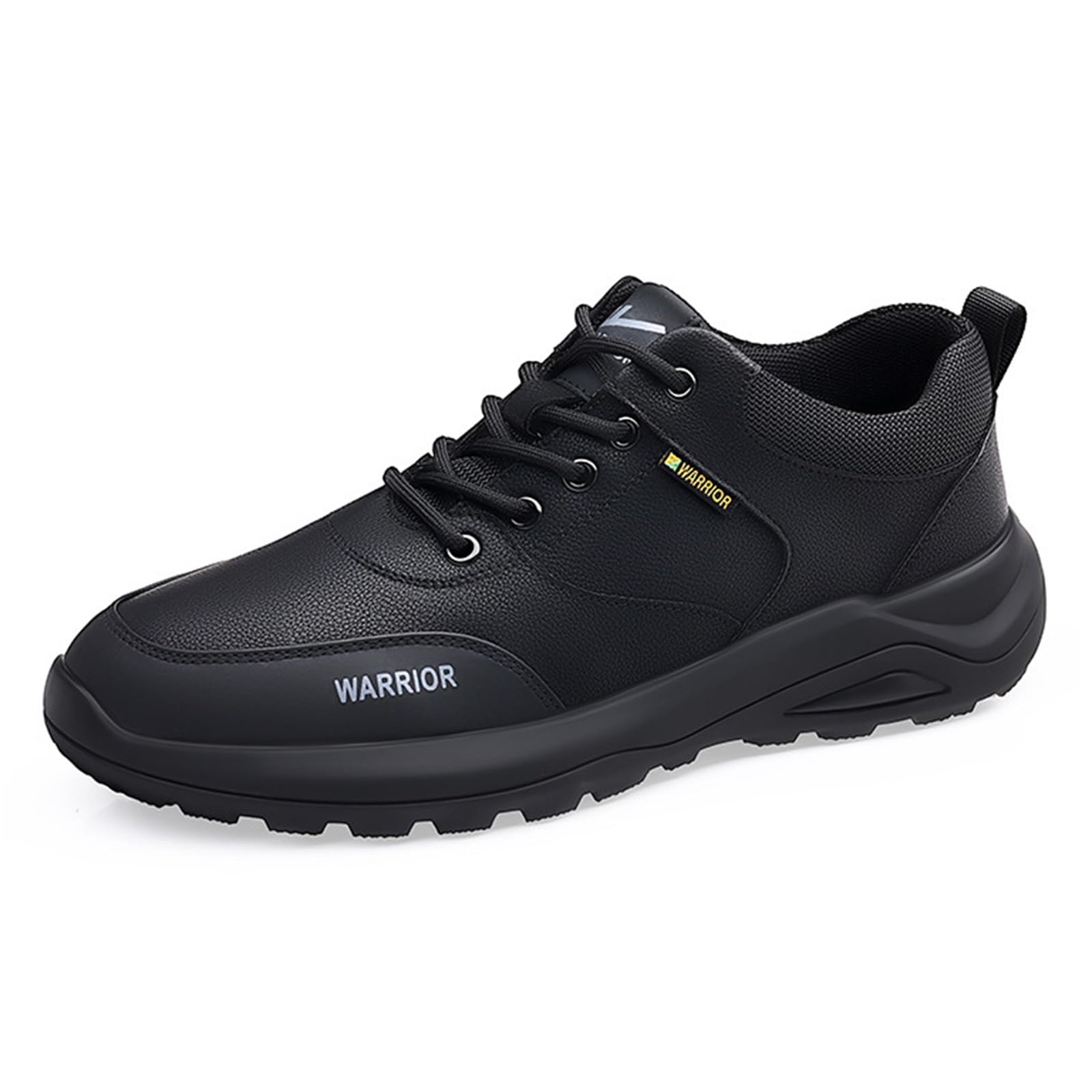 JiuQing Męskie skórzane trampki Casual Business Dress Shoes Wygodne buty do chodzenia z miękkim dnem