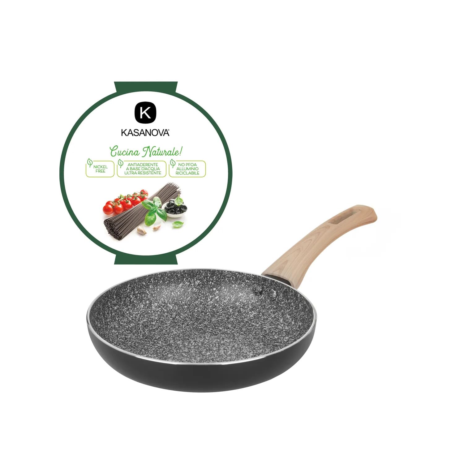 KASANOVA Black Stone Frying Pan (20 cm)