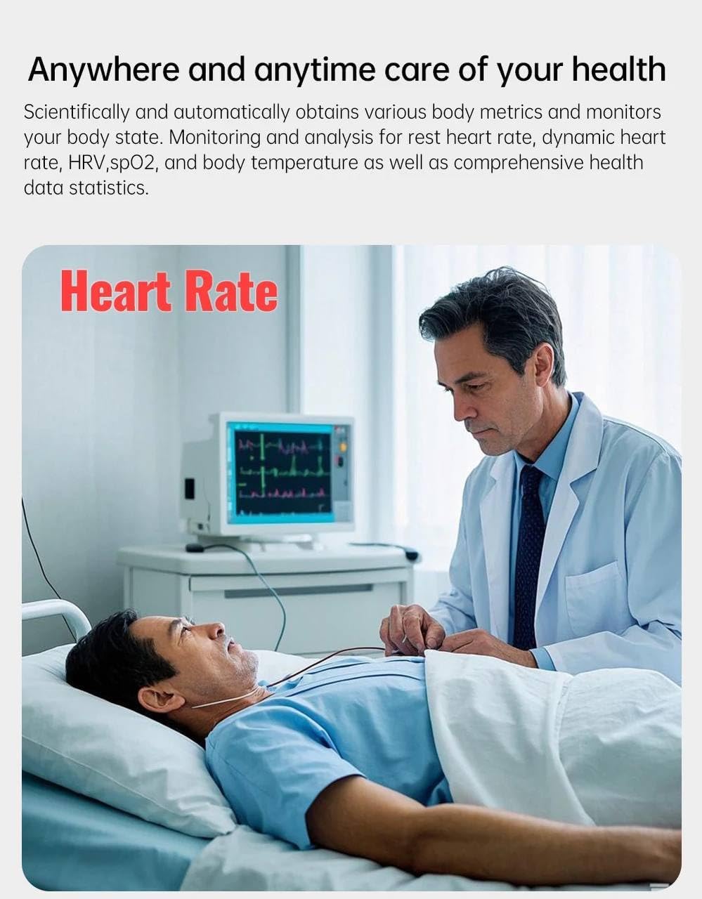 Smart Ceramic Ring for Health Monitoring, Vibration Alerts, Call and Medication Reminders, 2026 Model (Black-Cable, 9)