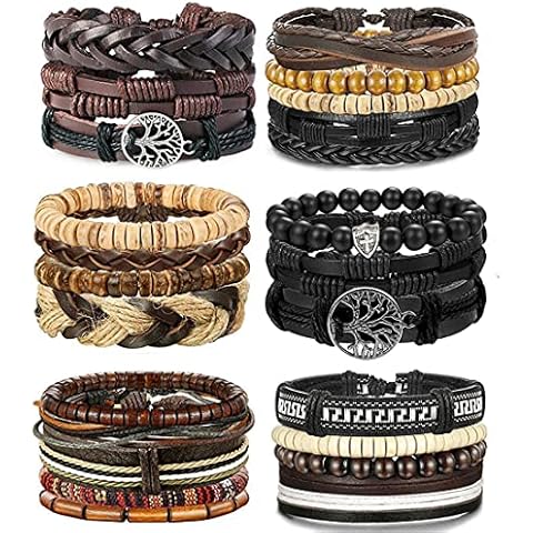 Bracelets en cuir Adramata 24 Pcs Cover