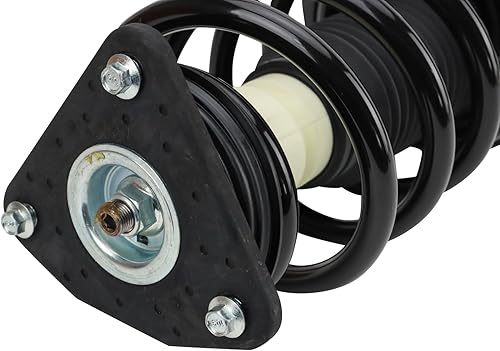 Miniatura 699 de TRQ Kit de suspensión delantera, conjunto de amortiguadores y resortes, barra estabilizadora, enlace estabilizador compatible con Chevrolet