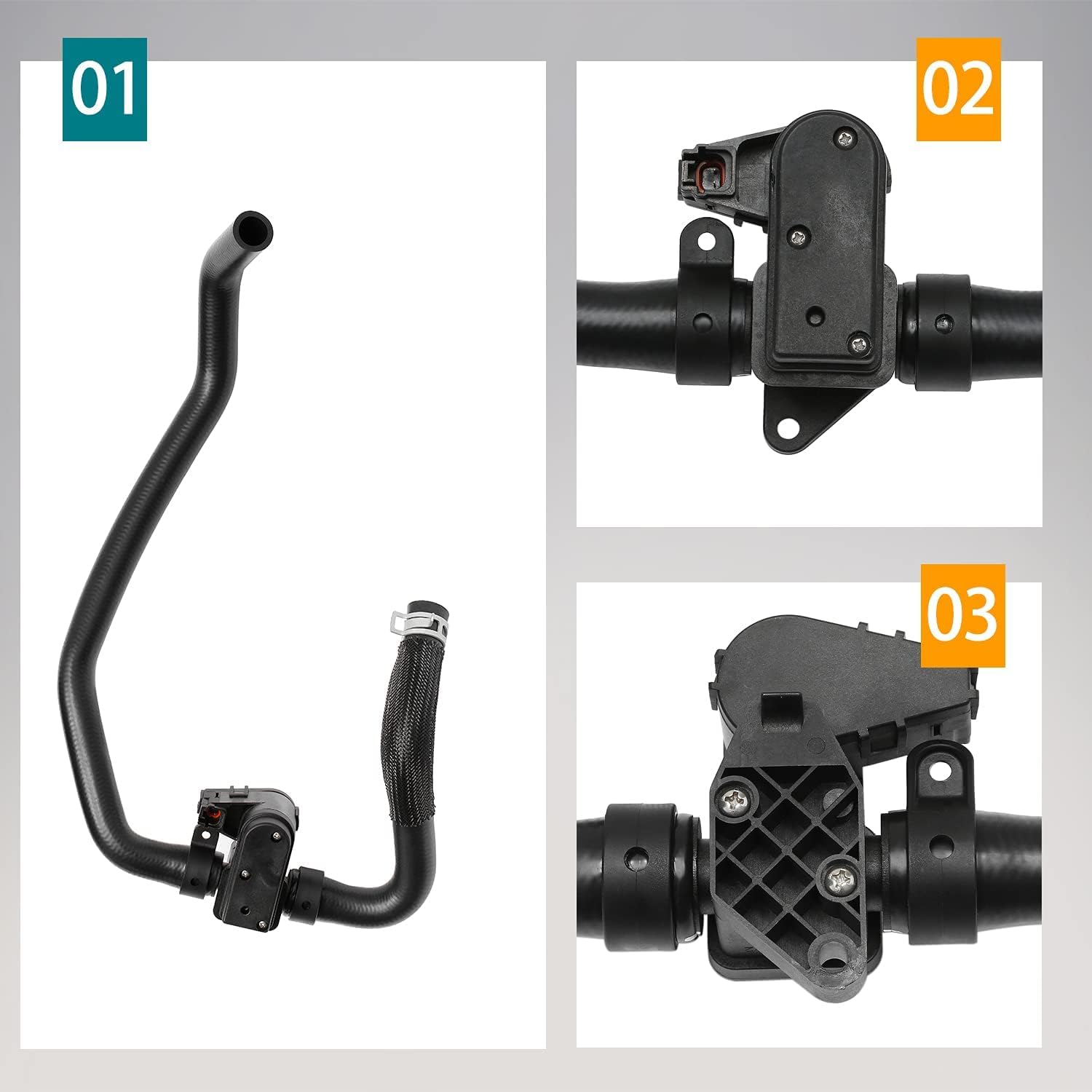 Heater Inlet Hose Control Valve, Compatible with 2004-2015 Nissan Armada 5.6L, Replaces# 92400-ZW10A, 92400ZW10A