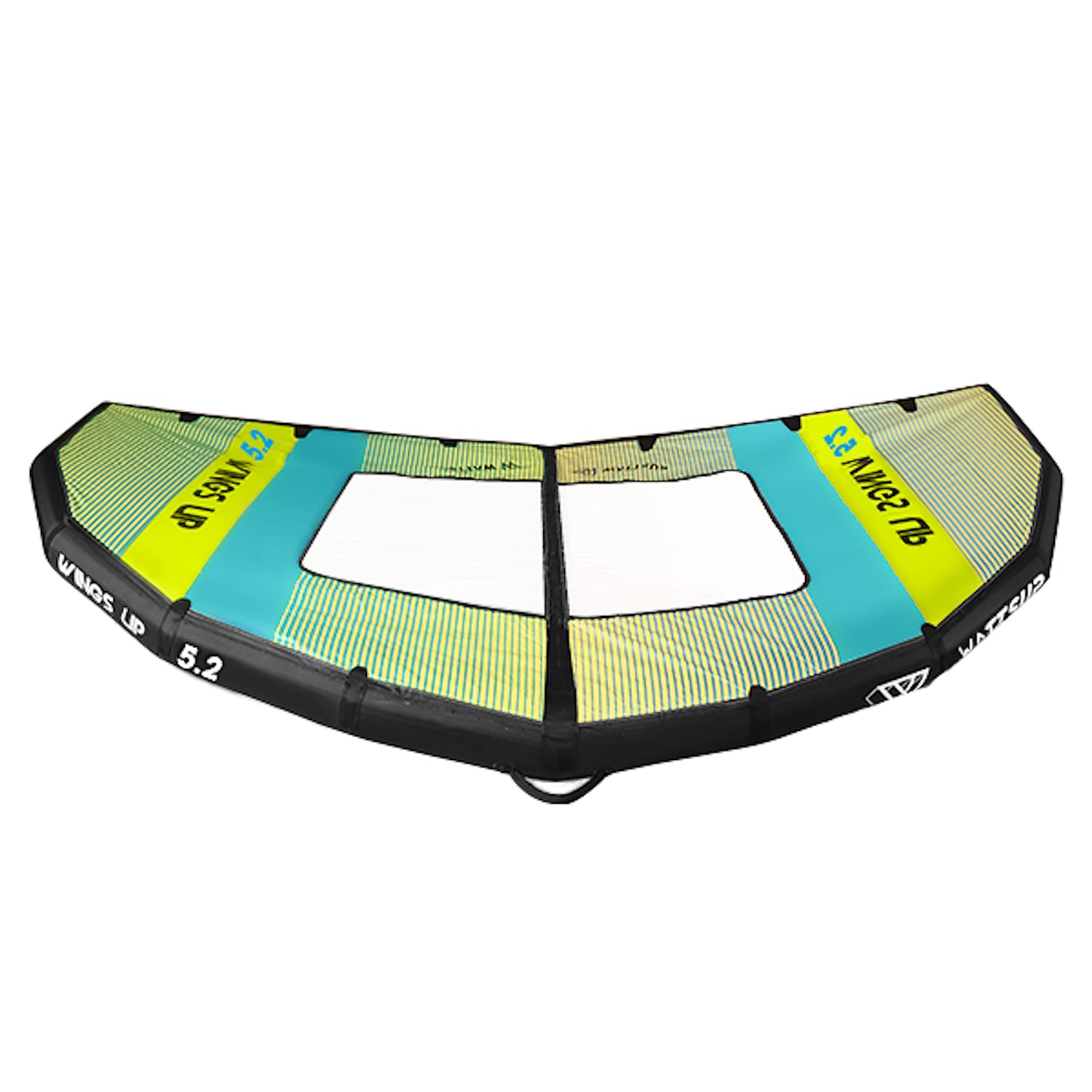 WATTSUP - WingsUP Flügel 5,2 m – PB-WWNG52 – Zugflügel aus strapazierfähigem Nylon mit Klettverschluss – ideal für Wing Foil, Wing Snow, Wing Skate, Wing Sup – Tasche & Leine im Lieferumfang enthalten