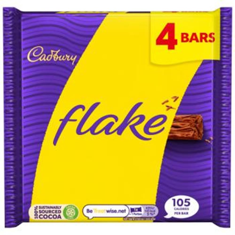 Flake Chocolate Bar 4 Pack Multipack 80g
