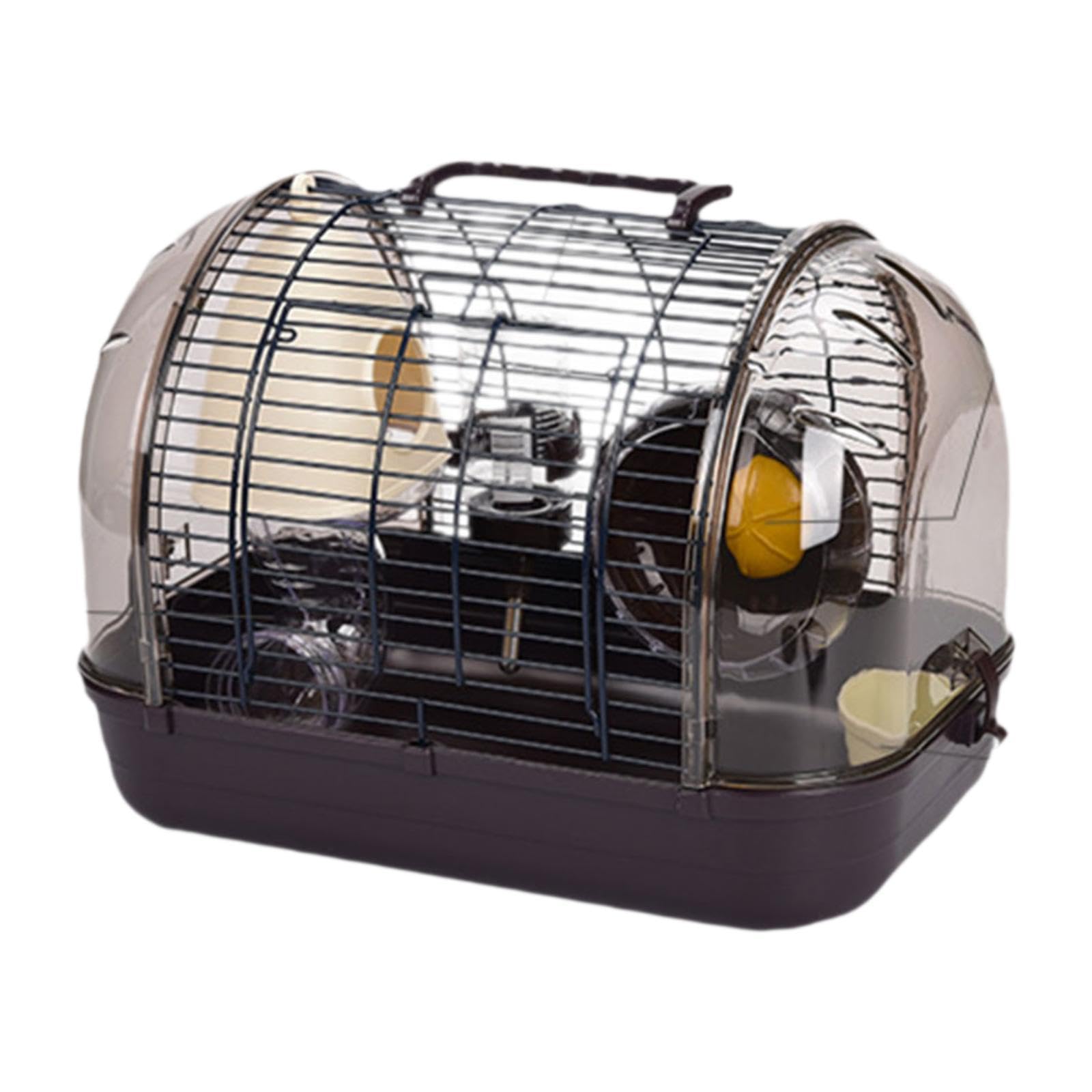 Cage pour hamster Harilla avec ouverture supérieure et zone d'exercice intégrée
