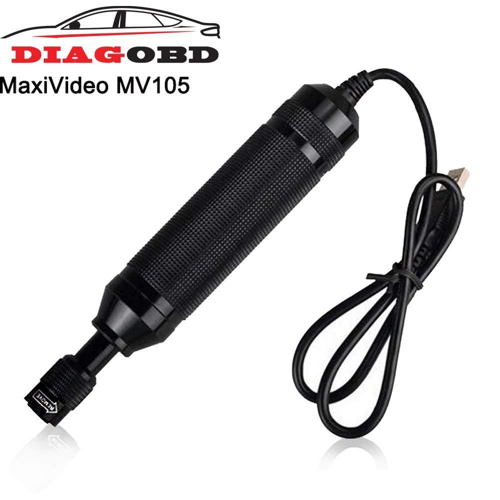 Autel MaxiVideo MV105 5.5 mm Image Head Digital Inspection Camera/Inspection Videoscope Used with MaxiSys MaxiSys Series/PC etc