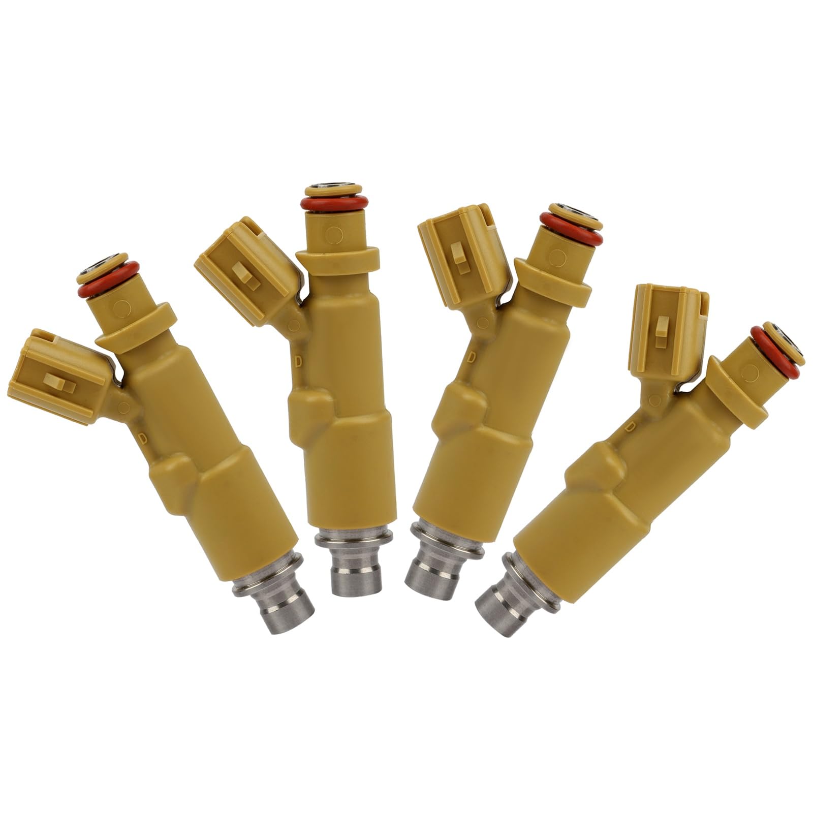4 Holes 4Pcs Fuel Injector Replace 23250-22030 SCITOO Automotive Engine Fuel Injector fit for 2003-2006 2008 for Pontiac for Vibe 1.8L, 00-05 for Toyota for Celica 1.8L, 03-05 for Toyota for Matrix