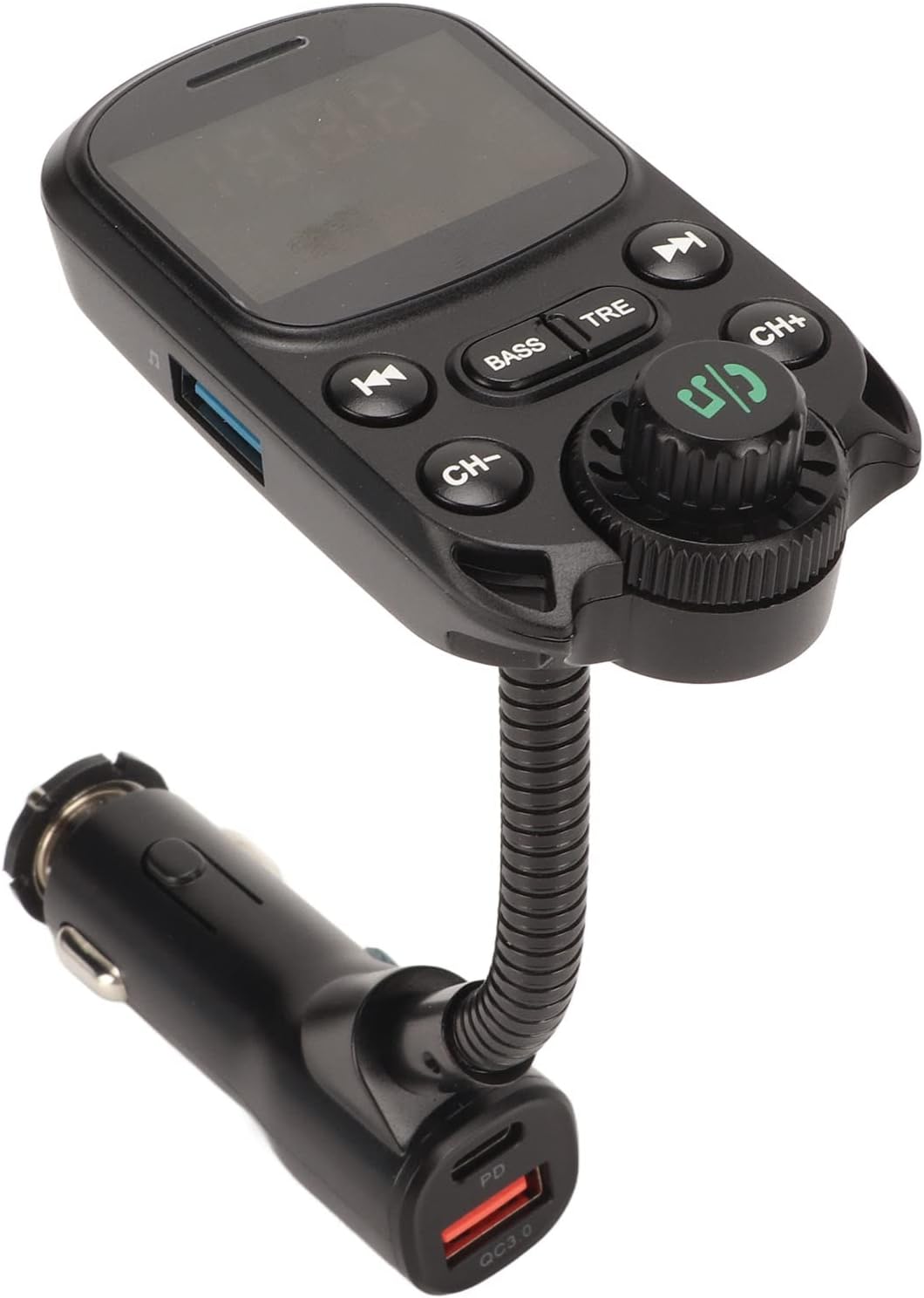 FM Transmitter, BC86 Radio Adapter Support Charging Protocol Car Charger Mp3 Player Support PD30W QC18W