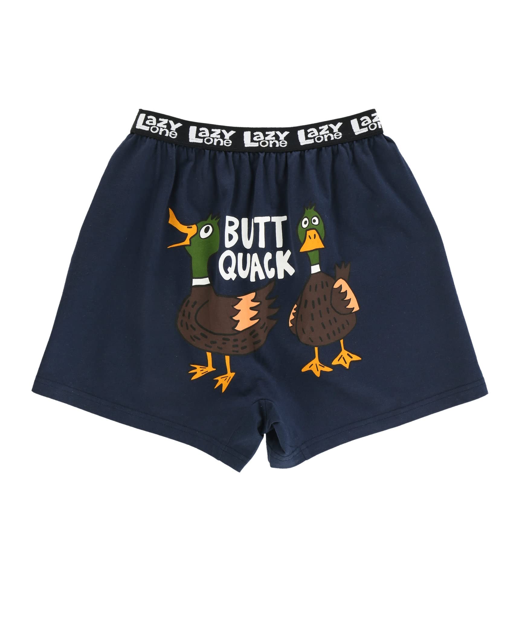 Lazy One Funny Animal Boxers, Humorous Underwear, Novelty Boxer Shorts, Gag Gifts for Men