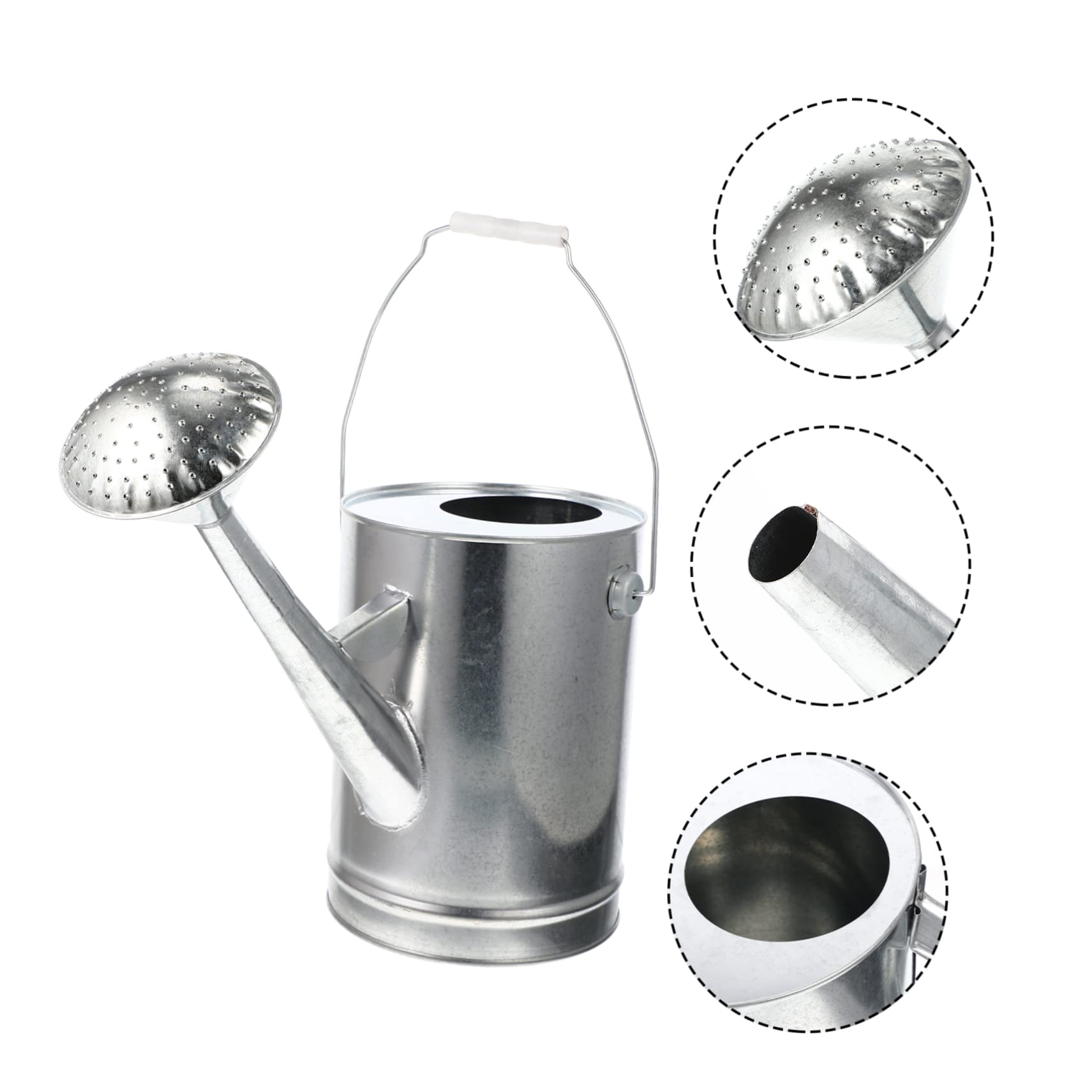 Annaffiatoio In Acciaio Inox Yardwe 1000 Ml - Piccolo, Con Beccuccio