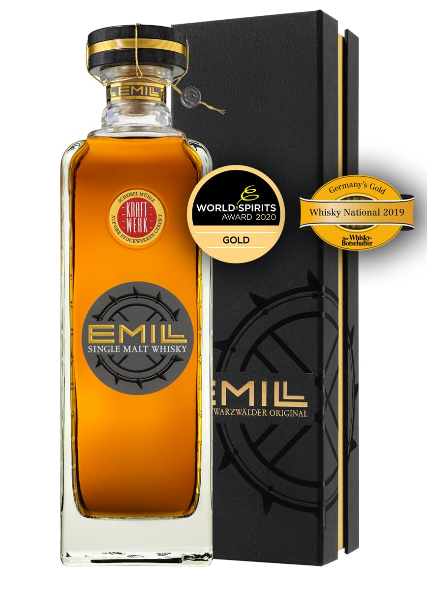 Emill Kraftwerk, German Single Malt Whisky, 0,7l. in hochwertiger Box