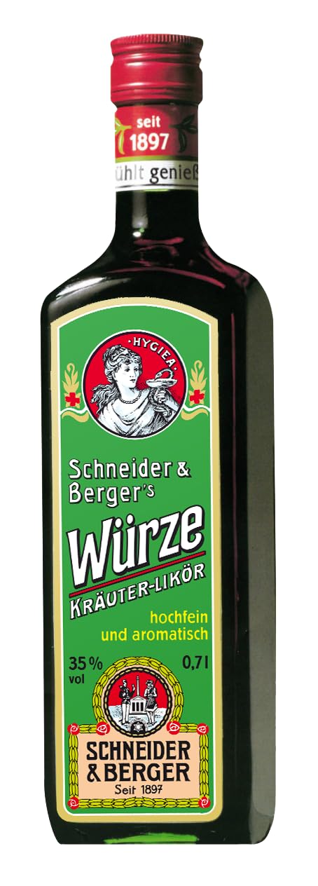 Würze | Kräuterlikör mit fein abgestimmtem Geschmack und ausgeprägter Bitternote | 0,7L | 35% vol.