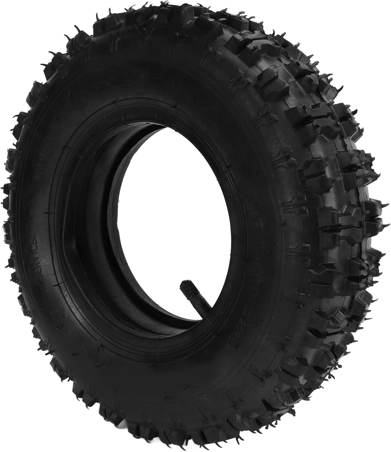 Thicken Rubber Tire for ATV Go Kart Mini Quad Snow Motorcycle Durable Shock Absorbing Tire for Safe and Comfortable Riding
