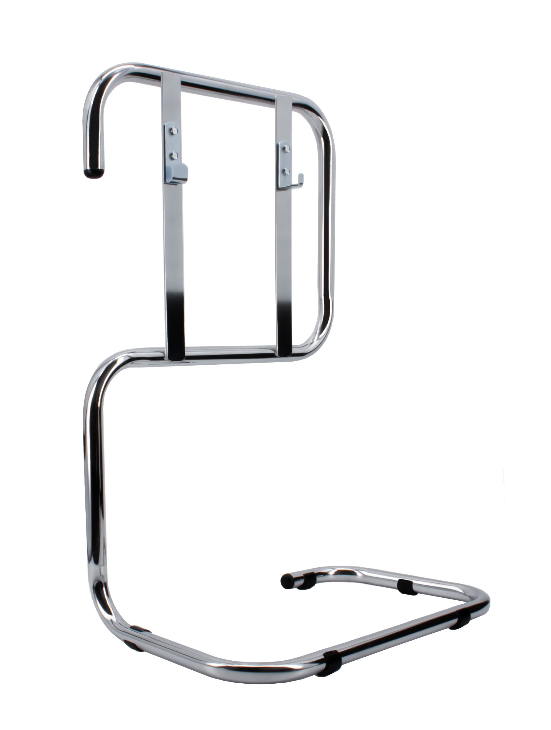 Firexo Soporte para extintor de Incendios de 2 L, 6 L y 9 L – Soporte Doble de Metal Cromado para extintor para el hogar, la Cocina y la Oficina – Adecuado para Todos los extintores