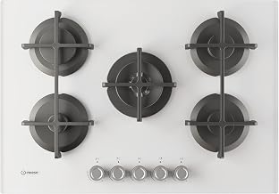 ING72T/WH1 5 Burner Gas Hob 73 cm White with 1 Double Crown Burner