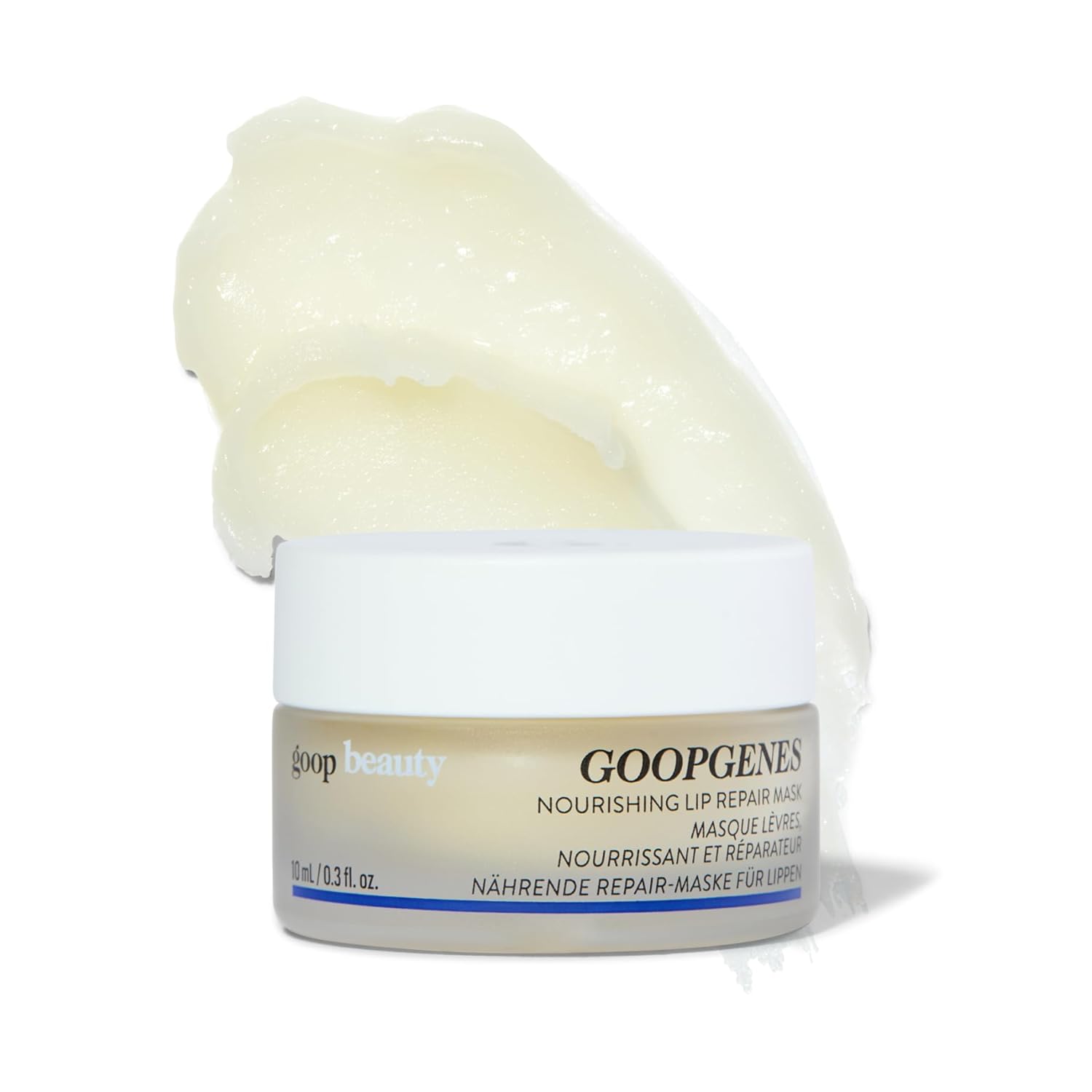 goop Beauty Nourishing Lip Repair Mask | Lip Hydration Treatment | Smooths, Plumps, & Softens | Ceramides & Vegan Lanolin | 0.3 oz goop Beauty Nourishing Lip Repair Mask | Lip Hydration Treatment | Smooths, Plumps, & Softens | Ceramides & Vegan Lanolin | 0.3 oz