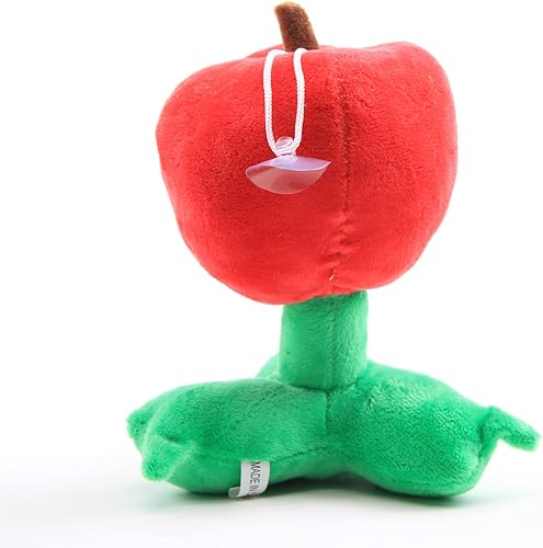 Miniatura 4 de Laruokivi Plantas de peluche de peluche, figuras de muñeca de peluche, regalo de cumpleaños para niños (cereza)