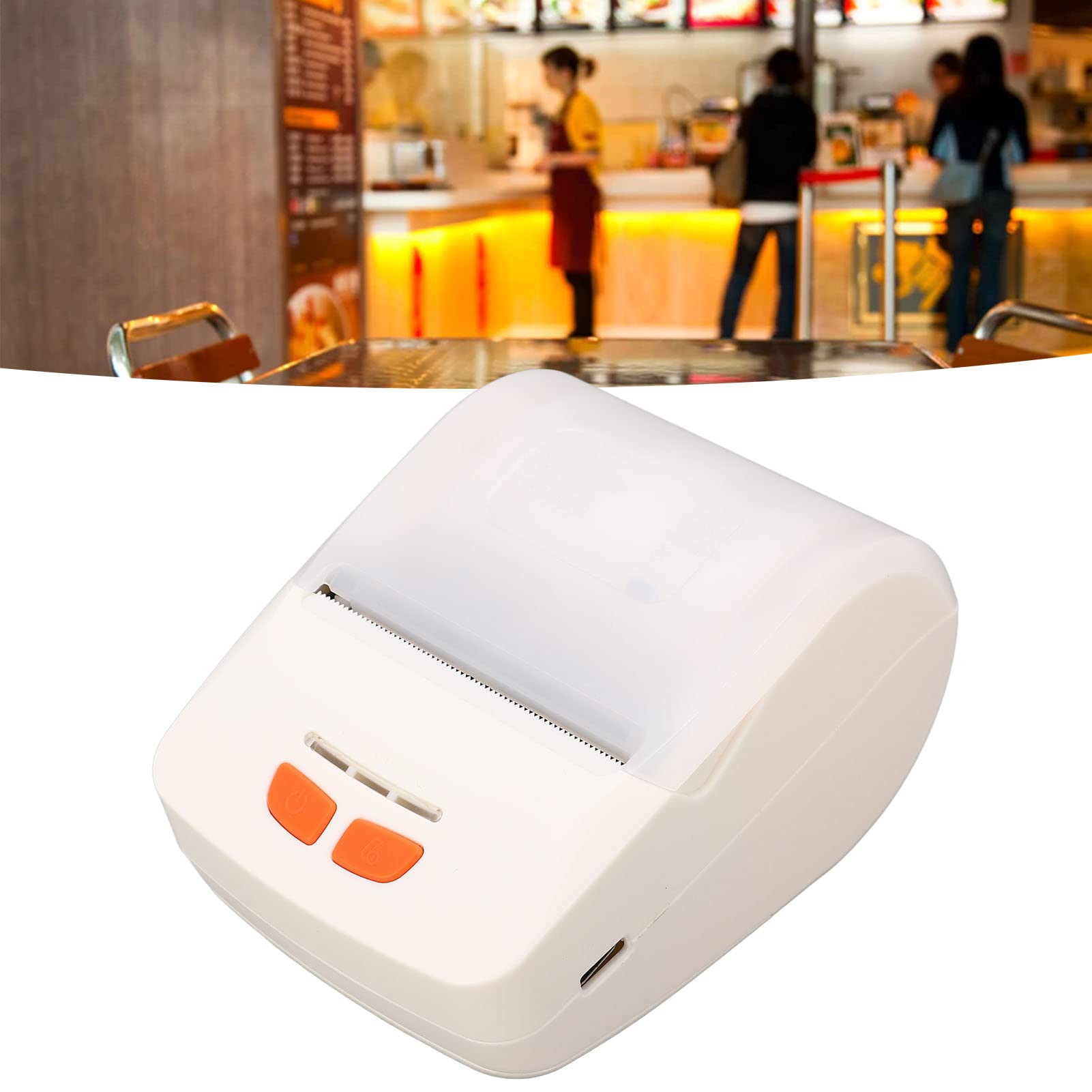 Stampante Termica Bluetooth Portatile per la Stampa Wireless di Scontrini e Biglietti