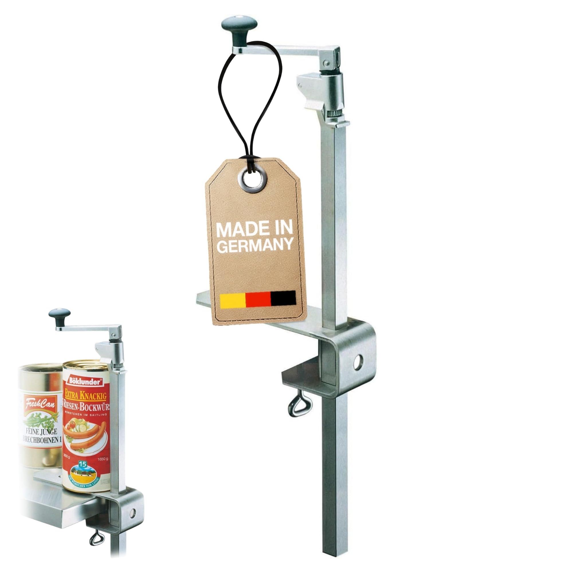 Westmark Sieger Clou 30 Apriscatole da montare al tavolo 84 cm Acciaio inox