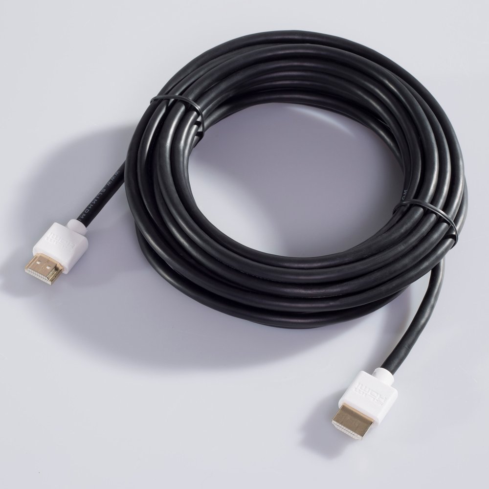 0.5m (50cm) Male Mini (Type C) to Male (Type A) Cable, The World's Slimmest HDMI Lead? (Gold Plated, 1080p, 3D, High Speed, ARC) — view 12