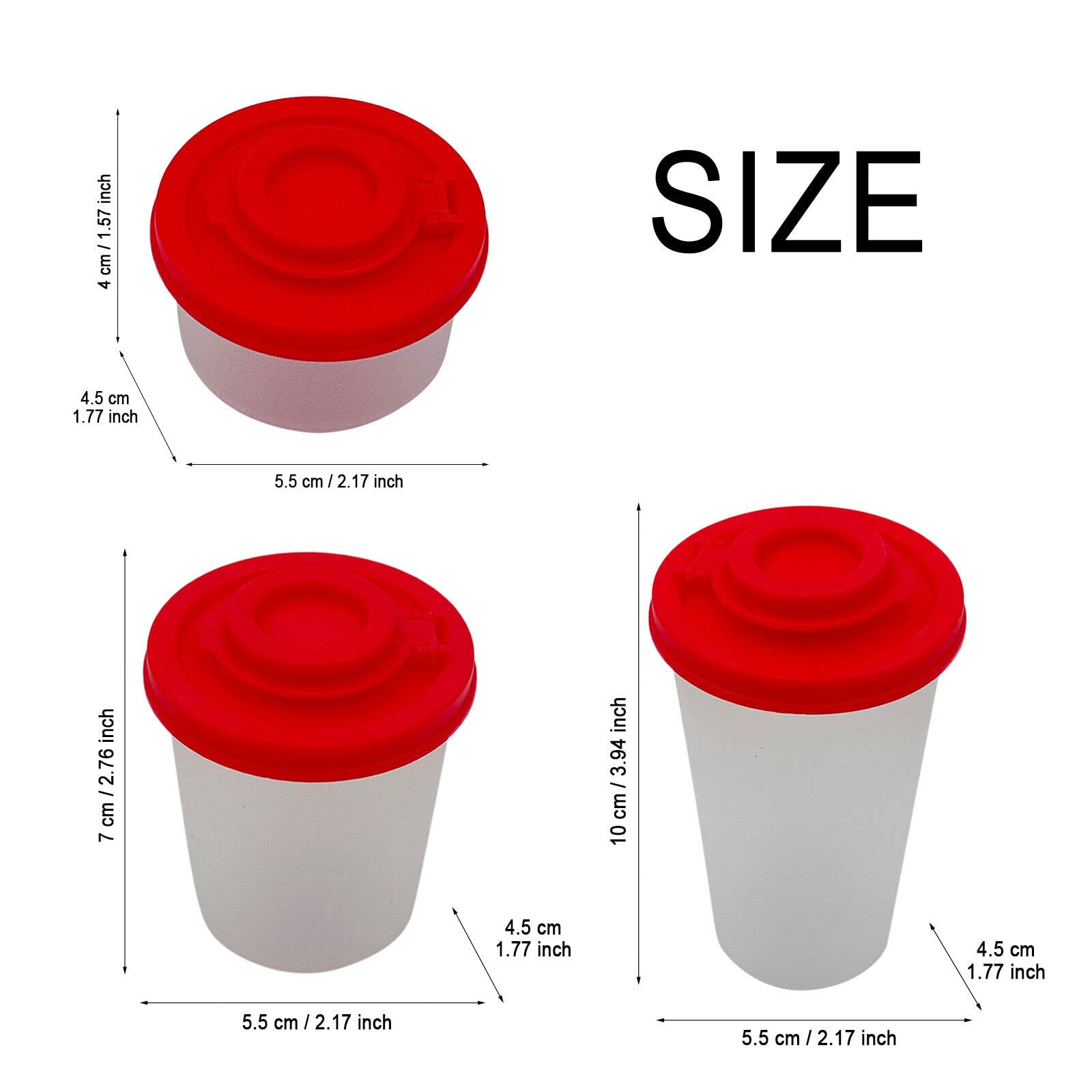 Secchio per conservazione, dispenser per detersivo, dispenser ermetico