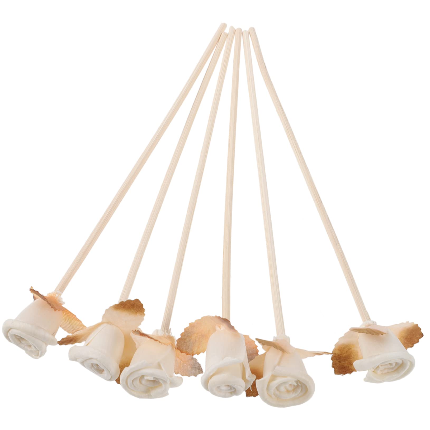 STOBAZA 30stücke Duftstäbchen Rosendesign Aromatherapie Diffuser Für Ätherische Öle Dekorative Raumduftstäbchen Für Bad Schlafzimmer Und Wohnzimmer Ohne Flamme Sicher Und Stilvoll