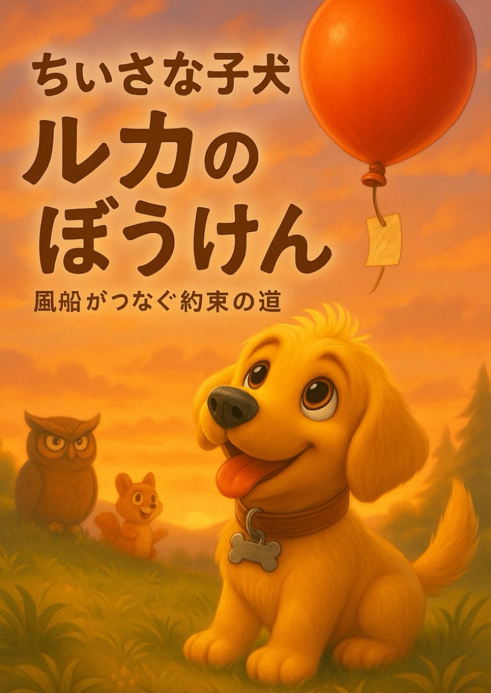 ちいさな子犬ルカのぼうけん: 風船がつなぐ約束の道　2〜6歳の子ども向け絵本