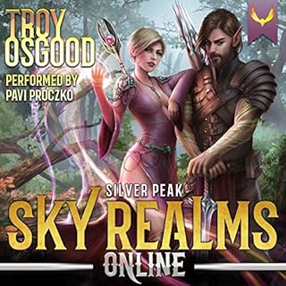 Sky Realms Online: Silverpeak Audiolibro Por Troy Osgood arte de portada