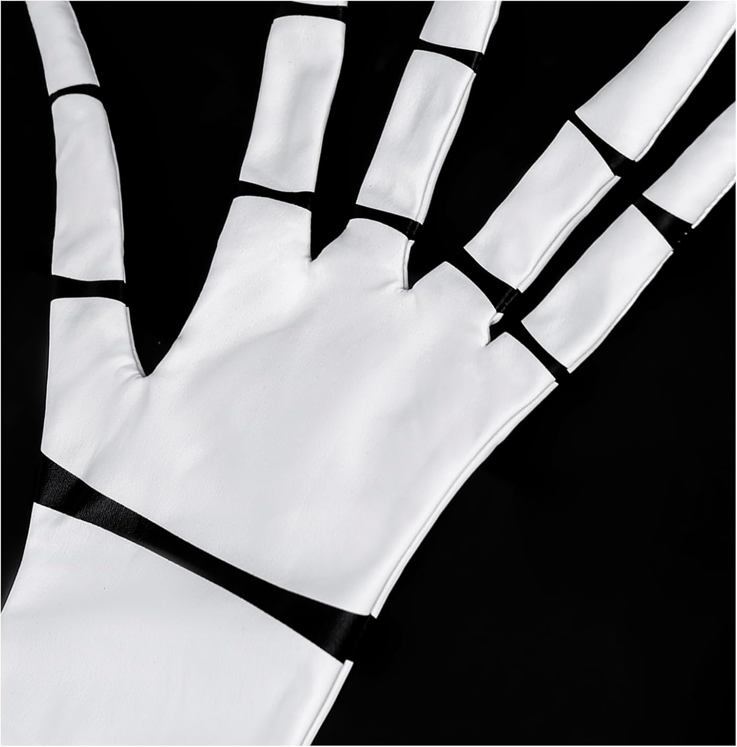 Men's Halloween Costume Skeleton Gloves