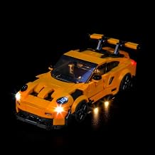 Upgraded Led Light Kit Compatible with Lego Speed Champions Porsche 911 GT3 RS Super Car Building Set, Lights Decoration Compatible with Lego 77239, Gift for KidsModel Not Included