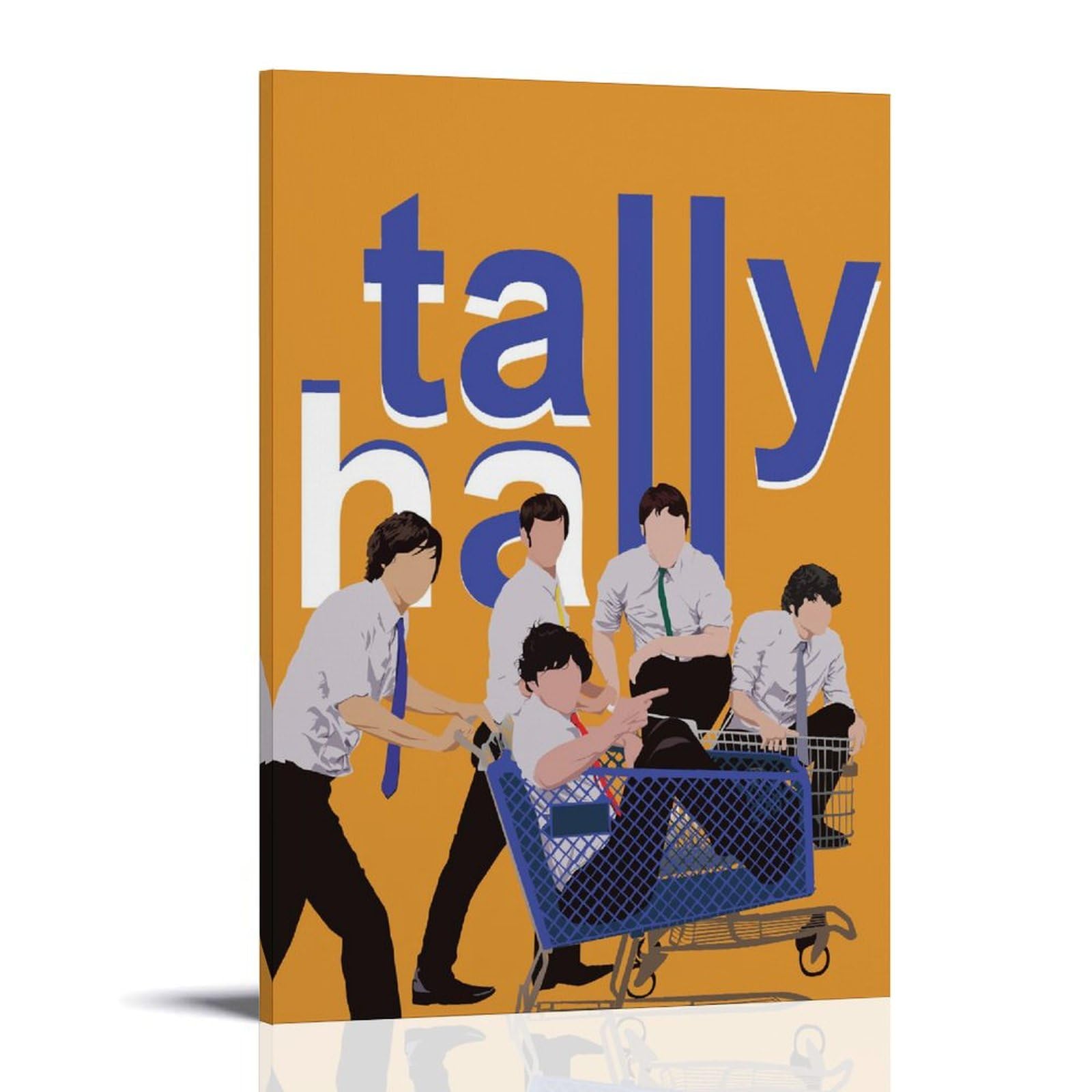 SXDMOUBK Tally Hall Poster Rock Canva Colourfast Wall Art Decorative Painting for Living Room Bedroom Home Decor 20x30inch(50x75cm) Frame-style