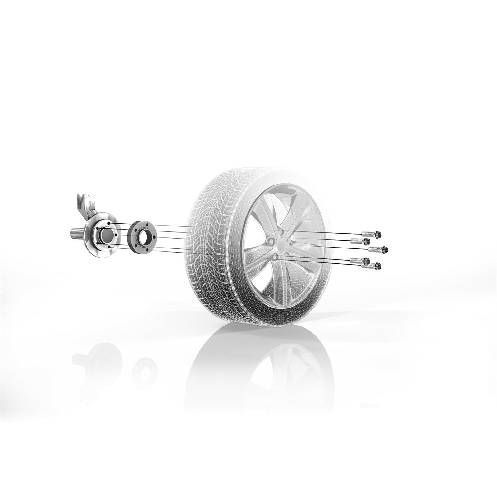 BandelOne enthält Eibach Pro-Spacer 30mm Spurverbreiterung (2x15mm) für T4