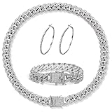 🌟 Regalo Ideale: sorprendi i tuoi cari con questo splendido set di gioielli. Perfetto per compleanni, San Valentino, anniversari, Giorno del Ringraziamento, Capodanno o qualsiasi occasione speciale. È un regalo premuroso per partner, amici o familiari che apprezzano accessori audaci ed eleganti.