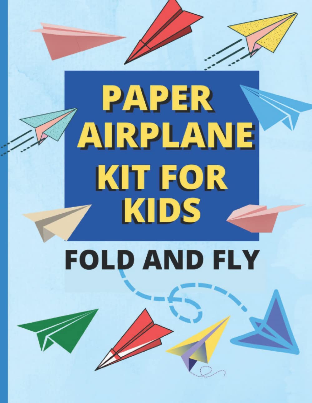 Buy Paper Airplane Kit for Kids Fold and Fly Paper Airplanes. 100