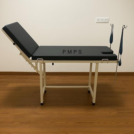 P.M.P.S. 2 Section gyne Examination Table I Dimension- 72L X 20WX 32 H -inches I Self Assembling (Table with Mattress)