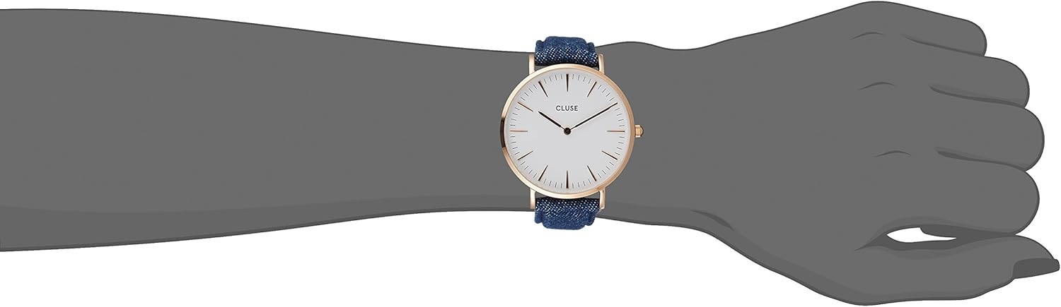 Cluse Orologio Unisex Digitale al Quarzo con Cinturino in Pelle – CL18025