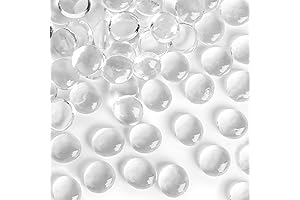 FUTUREPLUSX Clear Glass Marbles: A Shimmering Oasis for Slime Creations