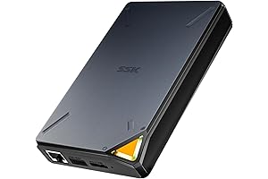 SSK Lightning-Fast 2TB Wireless External SSD: Access Your Data on the Go