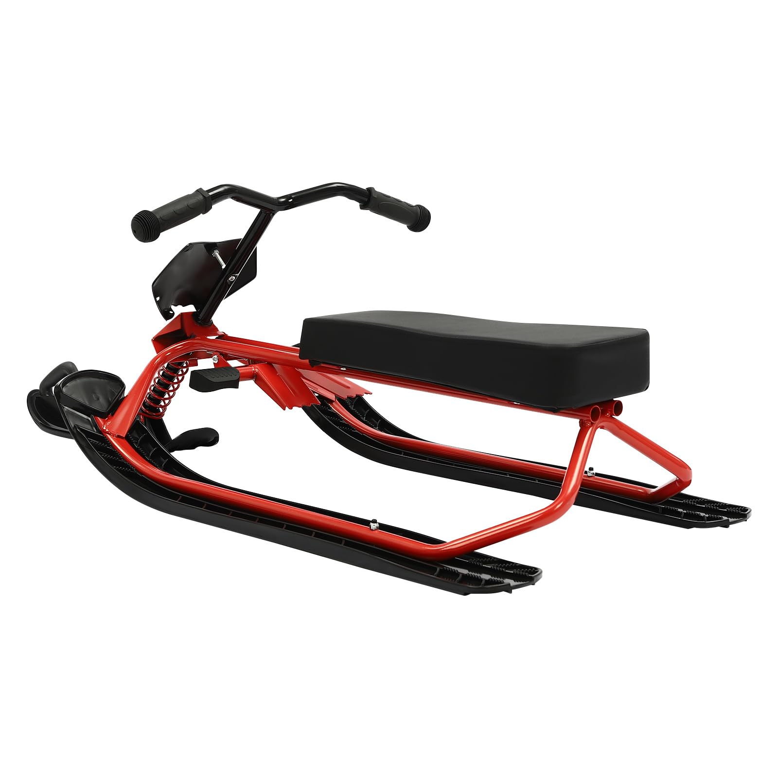Luge pour enfants à partir de 3 ans, avec volant, avec poignées antidérapantes et système de freinage pour enfants à partir de 3 ans, max. 90 kg