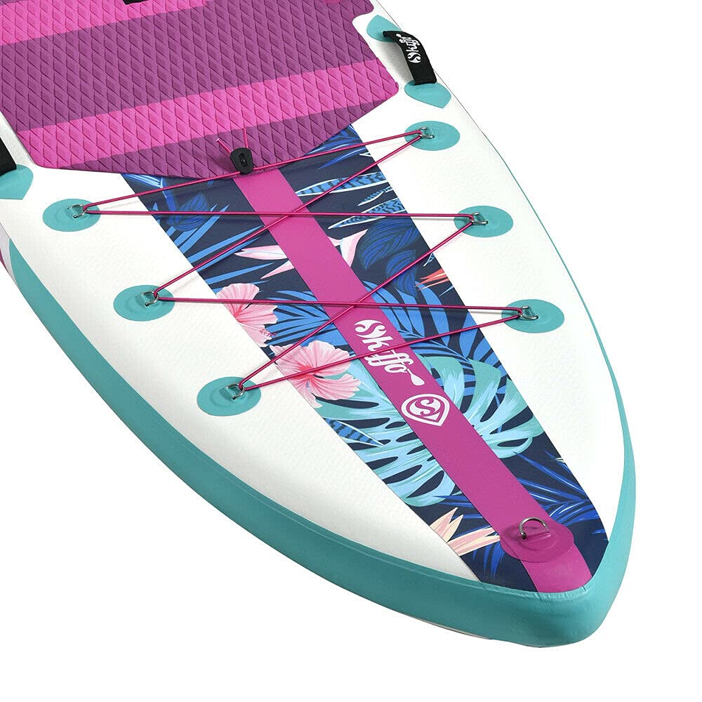 Wassersport SKIFFO Elle 10'6" Stand Up Paddle Board PADDEL PUMPE SUP ISUP 315 x 79 cm